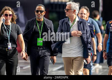 Jeddah, Arabie Saoudite, 10 mars 2024, Jose Mourinho, footballeur présent jour de course, manche 02 du championnat de formule 1 2024. Crédit : Michael Potts/Alamy Live News Banque D'Images