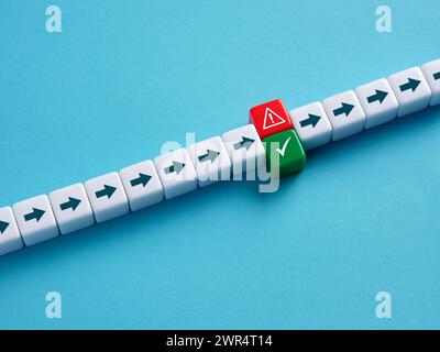 Pour corriger et erreur ou violation dans le système. Correction d'erreur. Correction du bogue et maintien de la continuité. Banque D'Images