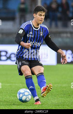 Pietro Beruatto (Pise) pendant Pise SC vs Ternana Calcio, match de football italien Serie B à Pise, Italie, 09 mars 2024 Banque D'Images