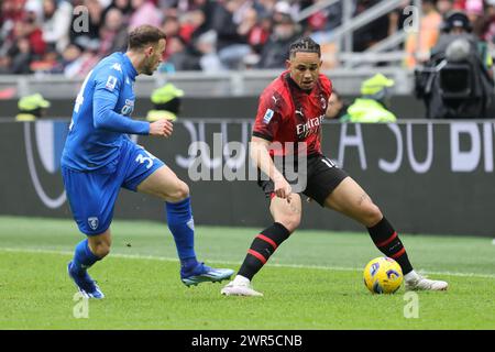 Milan, Italie. 10 mars 2024. Milan - Italie - 10 mars 2024 - Milan vs Empoli série A - okafor AC milan crédit : Kines Milano/Alamy Live News Banque D'Images