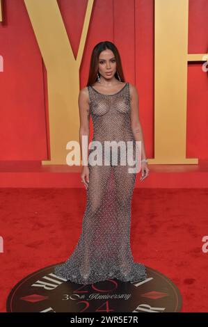 Los Angeles, États-Unis. 10 mars 2024. LOS ANGELES, ÉTATS-UNIS. 10 mars 2024 : Anita à la 30e Vanity Fair Oscar Party. Crédit photo : Paul Smith/Alamy Live News Banque D'Images