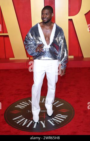 Usher BEI der Vanity Fair Oscar Party 2024 anlässlich der 96. Oscar-Verleihung im Wallis Annenberg Centre pour les arts de la scène Beverly Hills, 10.03.2024 *** huissier à la Vanity Fair Oscar Party 2024 à l'occasion de la 96e cérémonie des Oscars au Wallis Annenberg Center for the Performing Arts Beverly Hills, 10 03 2024 Foto:XJ.xBlocx/xFuturexImagex Vanity Fair 1093 Banque D'Images