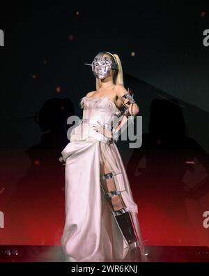 Milan, Italie. 05 mars 2024. Kim Petras, chanteur et compositeur pop allemand, se produit en direct à la fabrique de Milan, Italie, le 5 mars 2024 (photo de Maria Laura Arturi/NurPhoto)0 crédit : NurPhoto SRL/Alamy Live News Banque D'Images