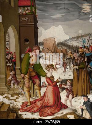 Décapitation de Sainte-Dorothée, 1516 Hans Baldung Grien Banque D'Images