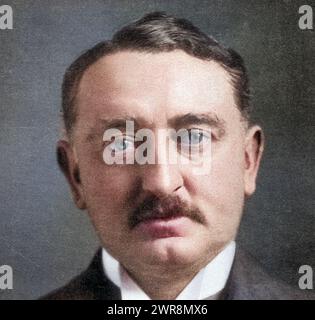 CECIL RHODES (1853-1902) Anglais magnat des mines et homme politique anglais vers 1900 Banque D'Images
