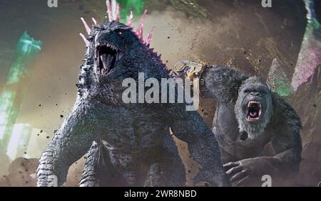 GODZILLA x KONG : LE NOUVEL EMPIRE 2024 Warner Bros Film d'images Banque D'Images