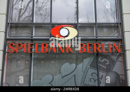 Spielbank Berlin, Kurfürstendamm, Charlottenburg, Berlin, Deutschland *** Casino Berlin, Kurfürstendamm, Charlottenburg, Berlin, Allemagne Banque D'Images