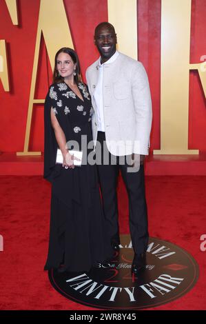 Omar Sy mit Ehefrau Helene Sy BEI der Vanity Fair Oscar Party 2024 anlässlich der 96. Oscar-Verleihung im Wallis Annenberg Centre pour les arts de la scène Beverly Hills, 10.03.2024 Banque D'Images