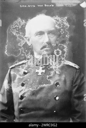 Gen Otto von Below, 1916, 1916., négatifs en verre, 1 négatif : verre Banque D'Images