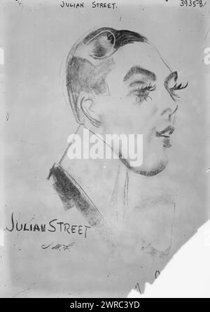 Julian Street, Flagg, James Montgomery, 1877-1960, entre env. 1915 et env. 1920, négatifs en verre, 1 négatif : verre Banque D'Images