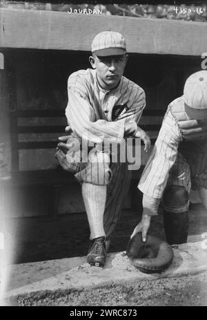 Ted Jourdan, Chicago Al (baseball), 1917, négatifs en verre, 1 négatif : verre Banque D'Images