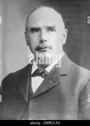 Géo. N. Barnes, photographie montrant George Nicoll Barnes (1859-1940), chef du Parti travailliste écossais., 1919 février 19, négatifs en verre, 1 négatif : verre Banque D'Images