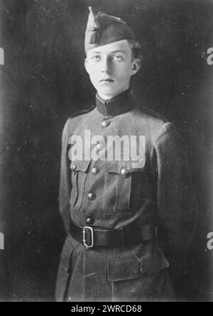 Prince Léopold de Belg. C'est-à-dire la Belgique, la photographie montre Prince Léopold, Duc de Brabant, plus tard Léopold III de Belgique (1901-1983)., entre env. 1915 et env. 1920, négatifs en verre, 1 négatif : verre Banque D'Images