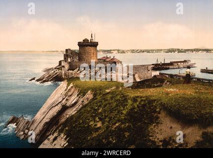 Prog Jean de Luz, Fort Socoa, Pyrénées, France, entre env. 1890 et env. 1900., Color, 1890-1900 Banque D'Images