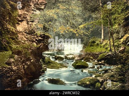 Promenades dans le couvent, près de Lazonby, Lake District, Angleterre, entre CA. 1890 et env. 1900., Angleterre, Lazonby, Color, 1890-1900 Banque D'Images