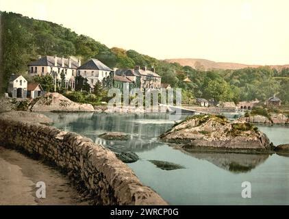 Hôtel Eccles, Glengariff. Comté de Cork, Irlande, entre CA. 1890 et env. 1900., Irlande, County Cork, Color, 1890-1900 Banque D'Images