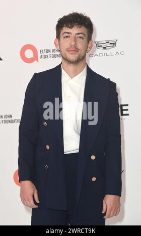 West Hollywood, États-Unis. 10 mars 2024. Kevin McHale arrive à la 32e soirée de visionnement annuelle des Oscars de la Fondation Elton John AIDS le 10 mars 2024 à West Hollywood, CA. © ALO/AFF-USA.com crédit : AFF/Alamy Live News Banque D'Images