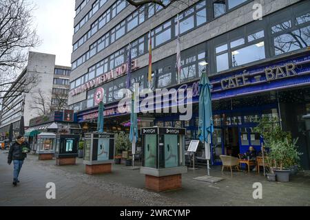 Hollywood Media Hotel und Pizzeria Capone, Kurfürstendamm, Charlottenburg, Berlin, Deutschland Banque D'Images