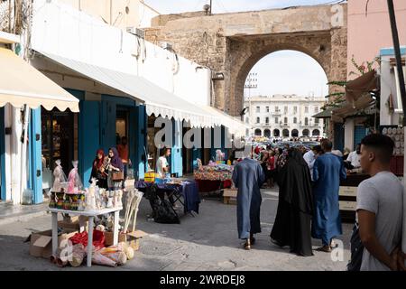 La vieille ville de Tripoli, Libye, 2021 Banque D'Images