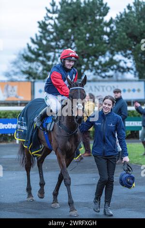 Mares' Open National Hunt Flat course à Wincanton, le 3 février 2022 Banque D'Images