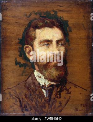 Portrait du peintre F&#xe9;Lix-Francois Ziem (1821-1911), c.1853. Trouvé dans la Collection du petit Palais, Mus&#xe9;e des Beaux-Arts de la ville de Paris. Banque D'Images