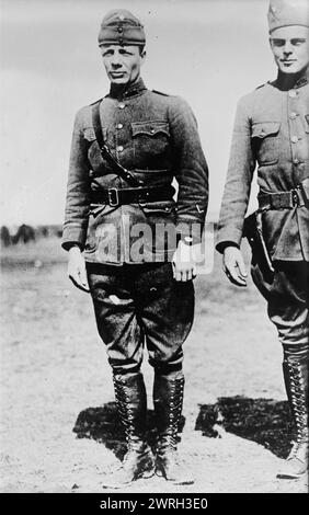 Major T. Roosevelt, Jr., 1918. Theodore "Ted" Roosevelt Jr. (1887-1944), le fils du président Theodore Roosevelt, qui a servi dans la première Guerre mondiale Banque D'Images