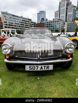 BMW 507 au concours de Londres au salon des voitures de collection Banque D'Images