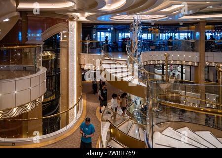 Le bateau de croisière Princess Discovery Banque D'Images