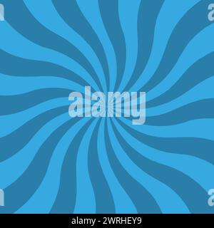 Fond abstrait de vortex tourbillonnant bleu. Illustration vectorielle. SPE 10. Illustration de Vecteur