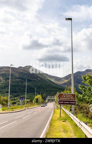 4 juin 2022. Glencoe Écosse Royaume-Uni. Beau paysage de montagne. Banque D'Images