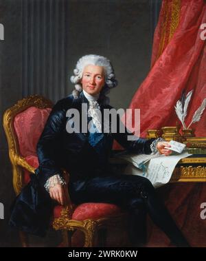 Charles-Alexandre de Calonne, 1784. Collection Royale. Élisabeth Louise Vigée le Brun Banque D'Images