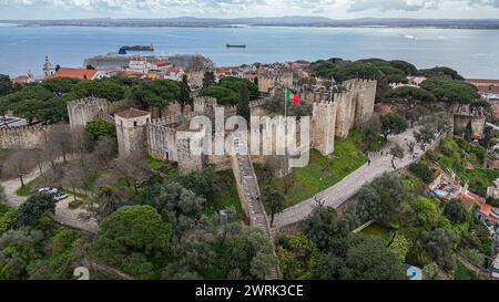 Photo de Castelo de S. Jorge à Lisbonne Banque D'Images