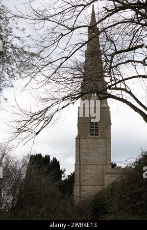Église All Saints, Brington, Cambridgeshire, Angleterre, Royaume-Uni Banque D'Images