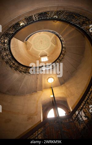 The Staircase at the Radcliffe Camera, Oxford University à Oxford. Banque D'Images