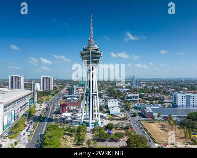 Tour d'Alor Setar située à Kedah, dans l'État du nord de la Malaisie Banque D'Images