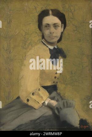 Galerie nationale UK – Hilaire Germain-Edgar Degas - Princesse Pauline de Metternich Banque D'Images