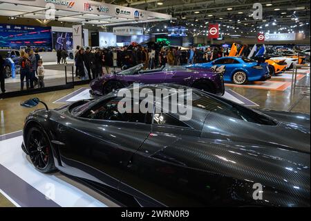 Toronto, ON, Canada - 16 février 2024 : Pagani Zonda R Liquid, présenté par le Pfaff Auto Group au Metro Toronto Convention Centre Banque D'Images