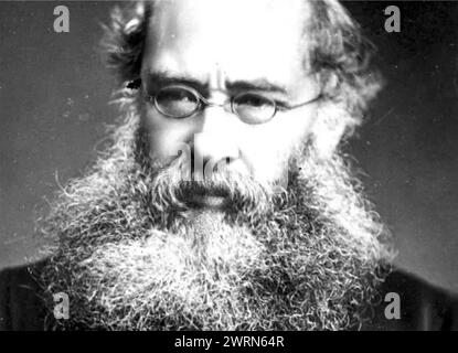 ANTHONY TROLLOPE (1815-1882) romancier et fonctionnaire anglais vers 1850 Banque D'Images