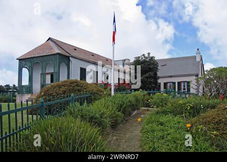 Longwood House St Helena exil final de Napoléon Bonaparte Banque D'Images