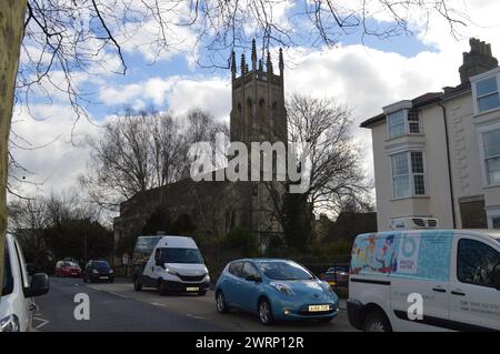 Église St Paul à Southville, Bristol, Angleterre, Royaume-Uni. 26 février 2024. Banque D'Images