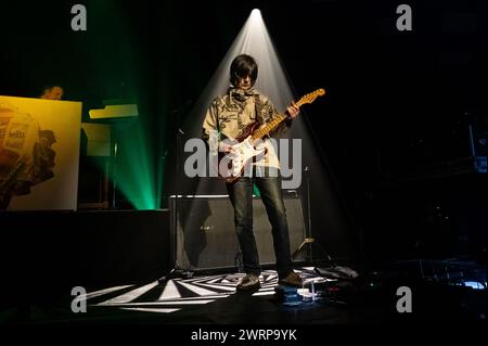 Glasgow, Écosse, 13/03/2024, John Squire se produisant à Barrowland Ballroom à Glasgow le 13 mars 2024 Banque D'Images
