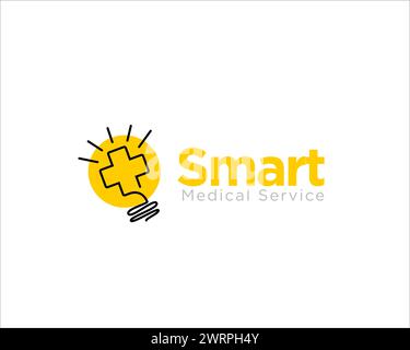 conceptions de logo cross smart health pour consultation et service médicaux Illustration de Vecteur