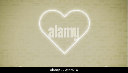 Image d'un signe de néon rouge pouces vers le bas sur le mur de briques 4k Banque D'Images