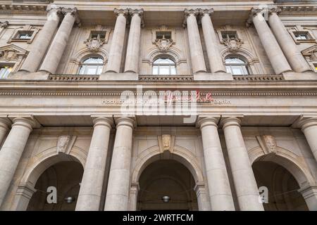 Berlin, Allemagne - 16 décembre 2021 : la Hochschule fur Musik Hanns Eisler Berlin est l'une des principales universités de musique en Europe. Il a été établi Banque D'Images