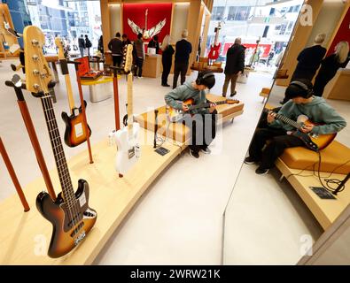 FENDER FLAGSHIP TOKYO Banque D'Images