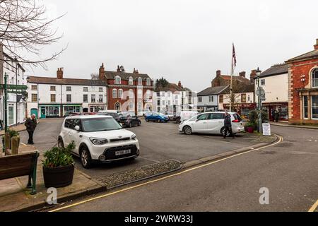 Alford, Lincolnshire, Royaume-Uni, Angleterre, Alford Royaume-Uni, Alford village, village, villages, Alford Lincolnshire, Alford Market place, place du marché, commerces, centre Banque D'Images