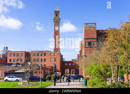 Université de Birmingham University Campus Edgbaston Joseph Chamberlain Memorial Clock Tower Old Joe Birmingham West Midlands Angleterre Royaume-Uni GB Europe Banque D'Images