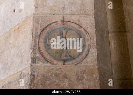 Cluj-Napoca, Roumanie - 21 décembre 2023 : Eglise romano-catholique Saint Michel, 1349-1480, sur Union Square, dans le centre de Cluj-Napoca. Banque D'Images