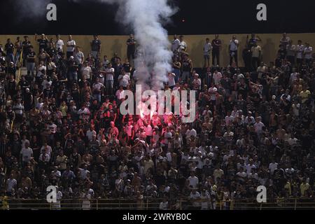 Sao Bernardo do Campo, Brésil. 14 mars 2024. SP - SAO BERNARDO DO CAMPO - 03/14/2024 - COPA DO BRASIL 2024, SAO BERNARDO (photo Ettore Chiereguini/AGIF/Sipa USA) crédit : Sipa USA/Alamy Live News Banque D'Images