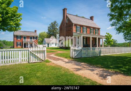 Appomattox court House National Historical Park, Virginie, États-Unis Banque D'Images